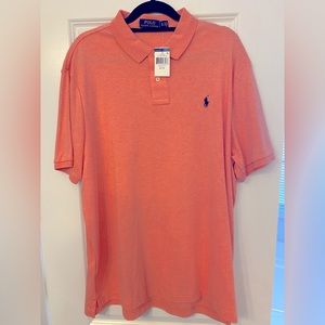 Men’s Polo Shirt Sz XL Orange